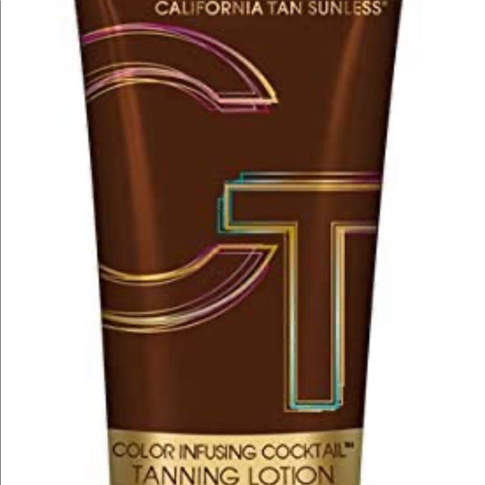 California tan sunless color infusing cocktail tanning lotion